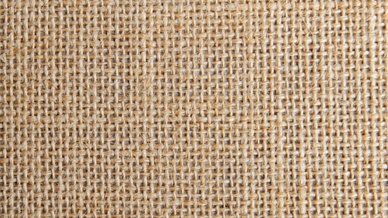 A close-up image of the intricate patterns of erosion control blanket netting.